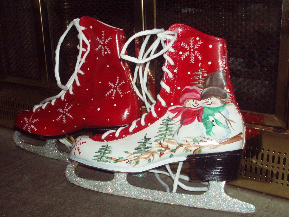 Снегурочка на коньках
