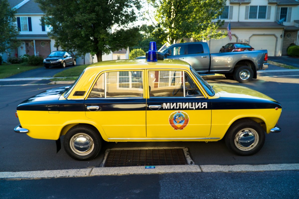 Самые крутые полицейские машины в России