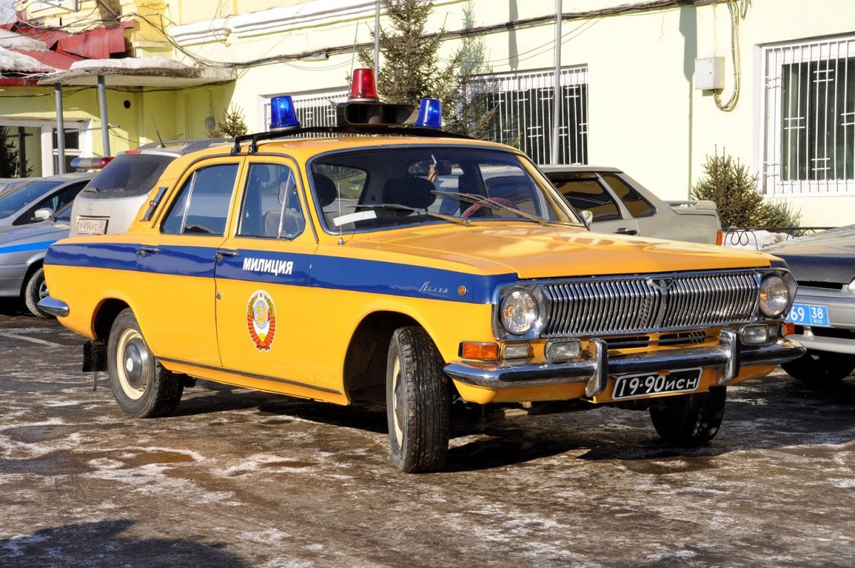 Русская машина полиция