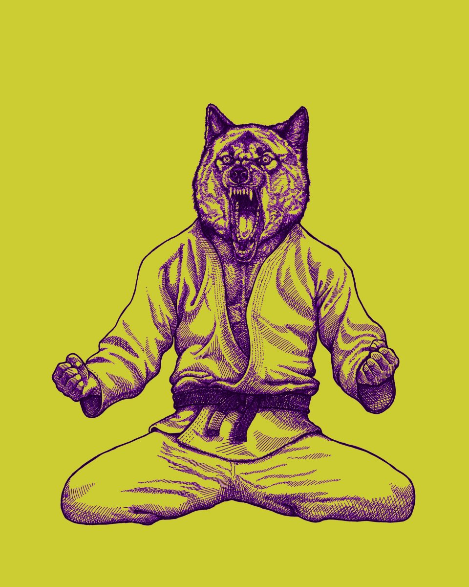 Jiu Jitsu волк