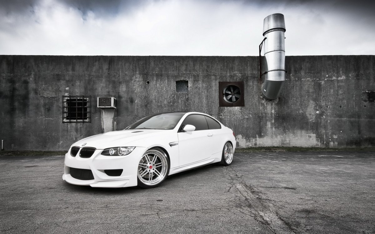 BMW m3 белая