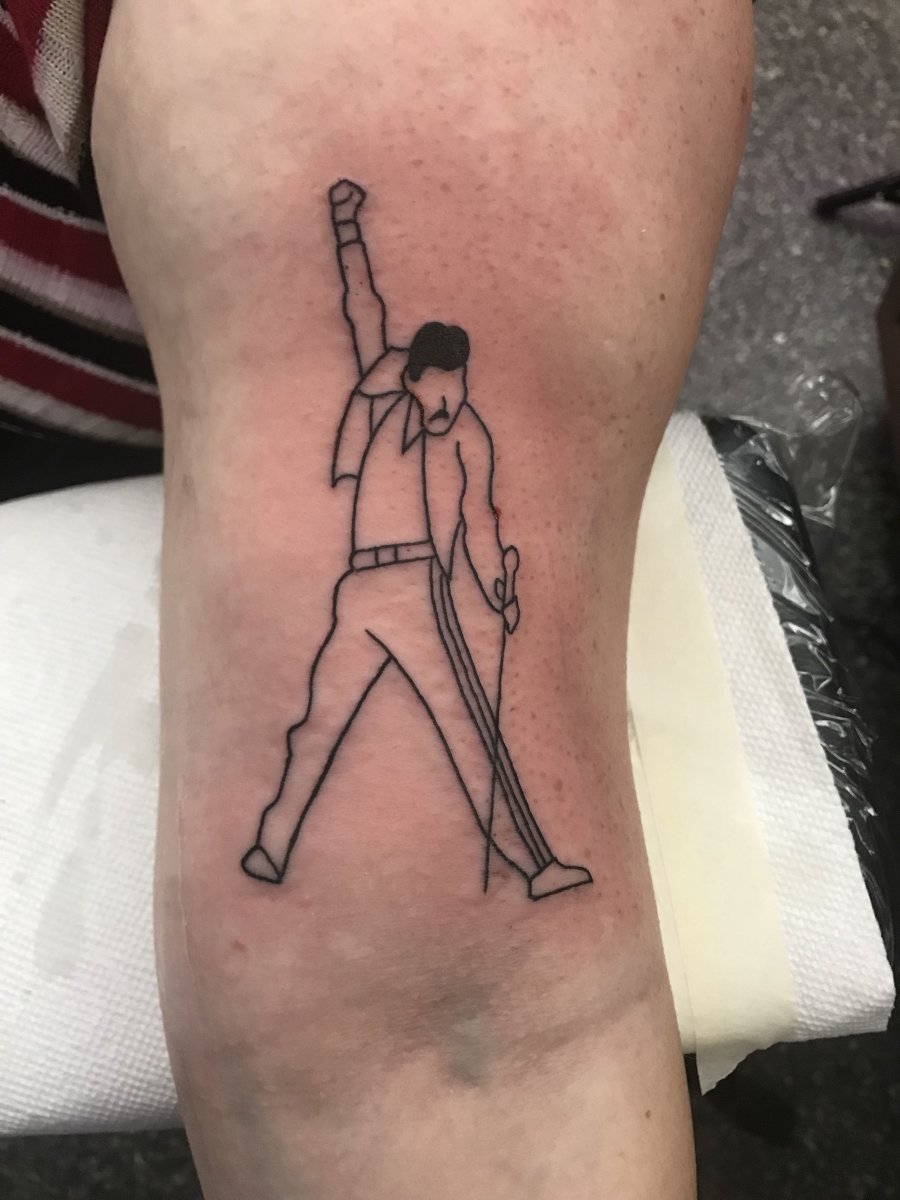 Татуировки Freddie Mercury
