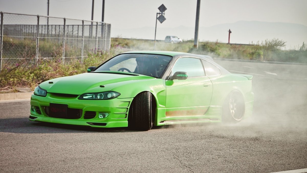 Nissan Silvia s15 Green