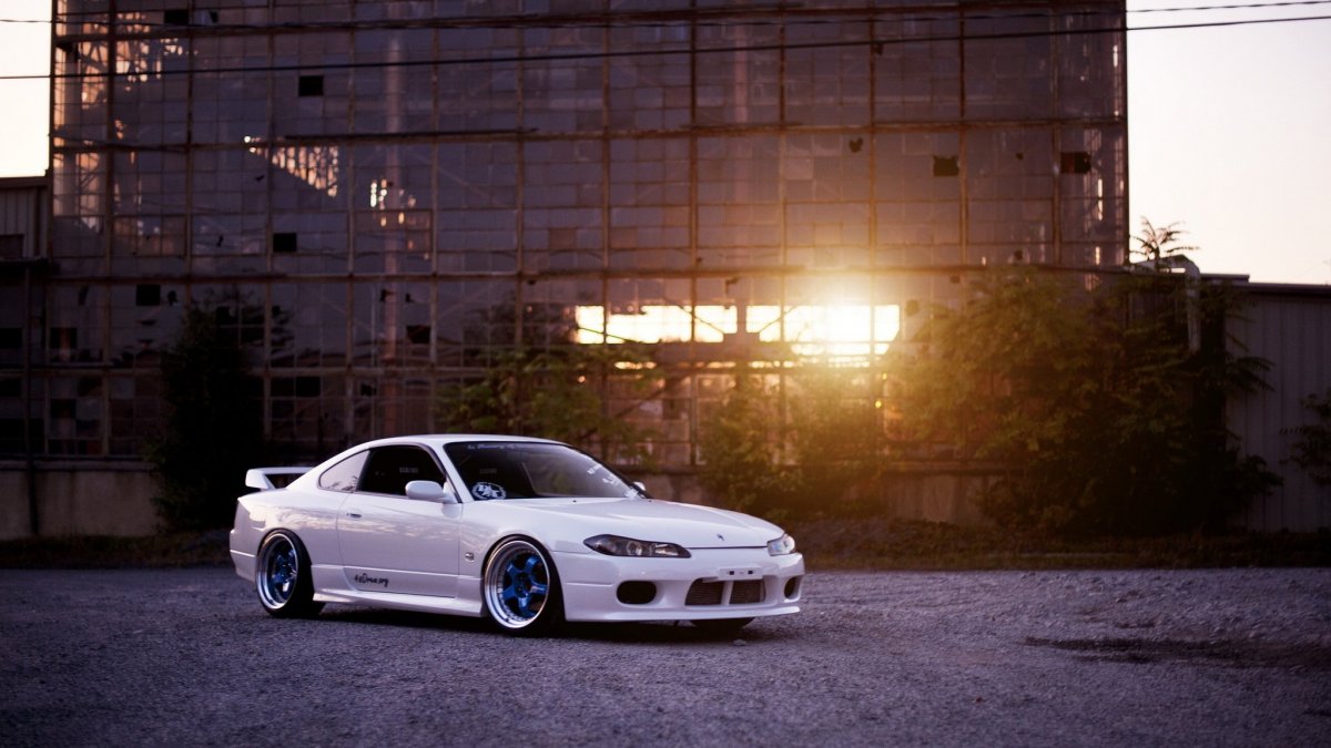 Nissan Silvia s15 белая