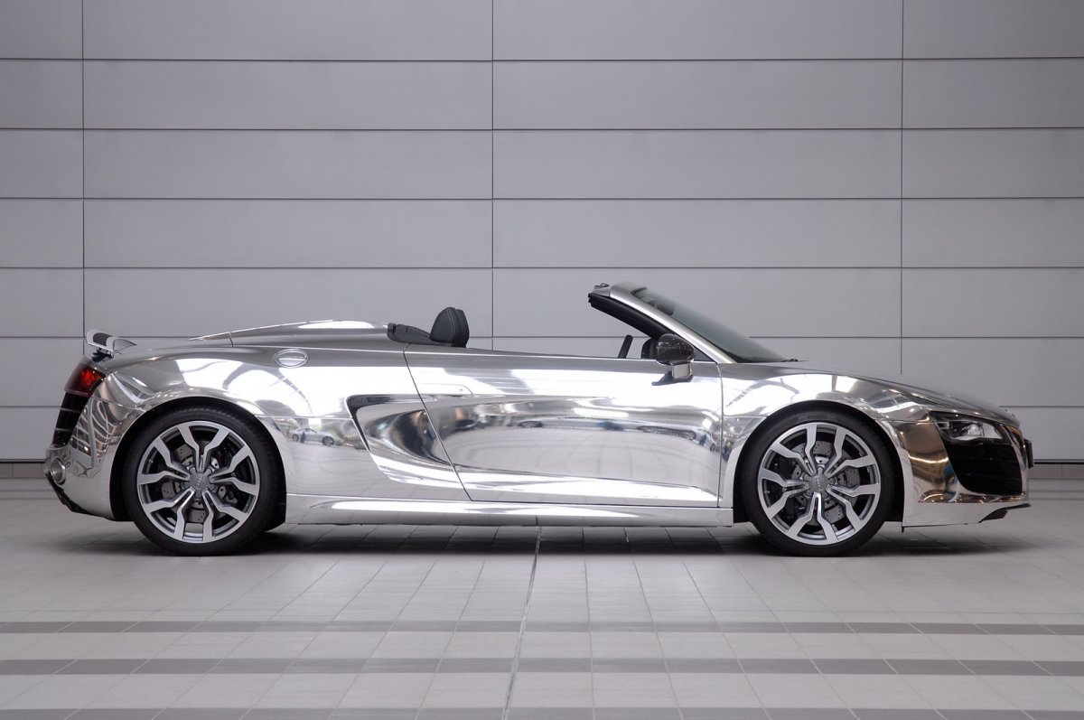 Audi r8 Spyder Chrome
