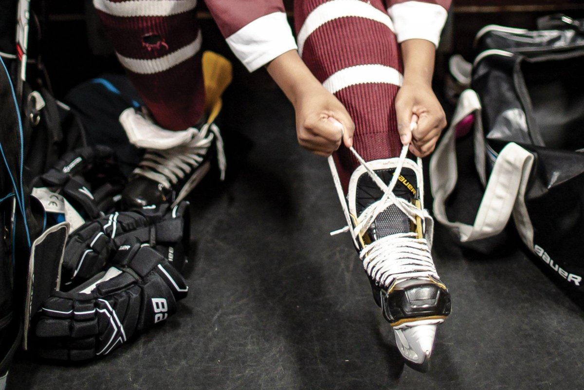 Советская хоккейная амуниция