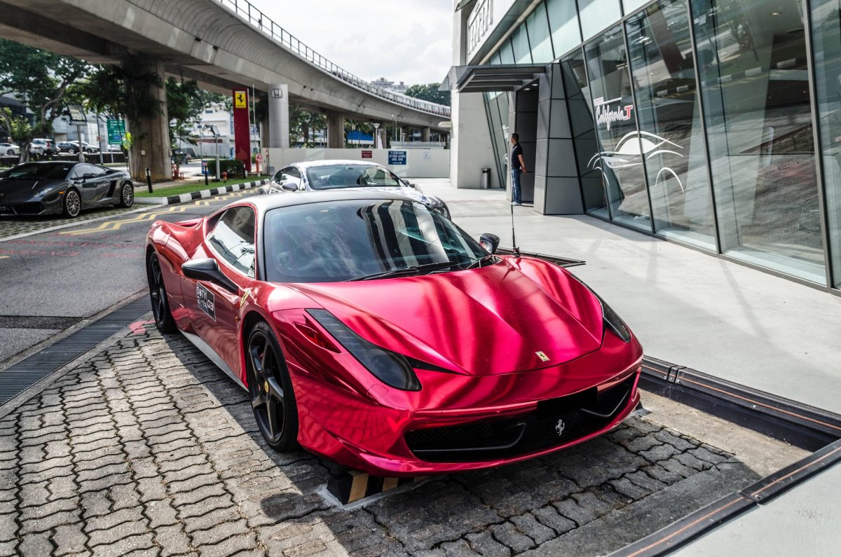 Ferrari Red Chrome