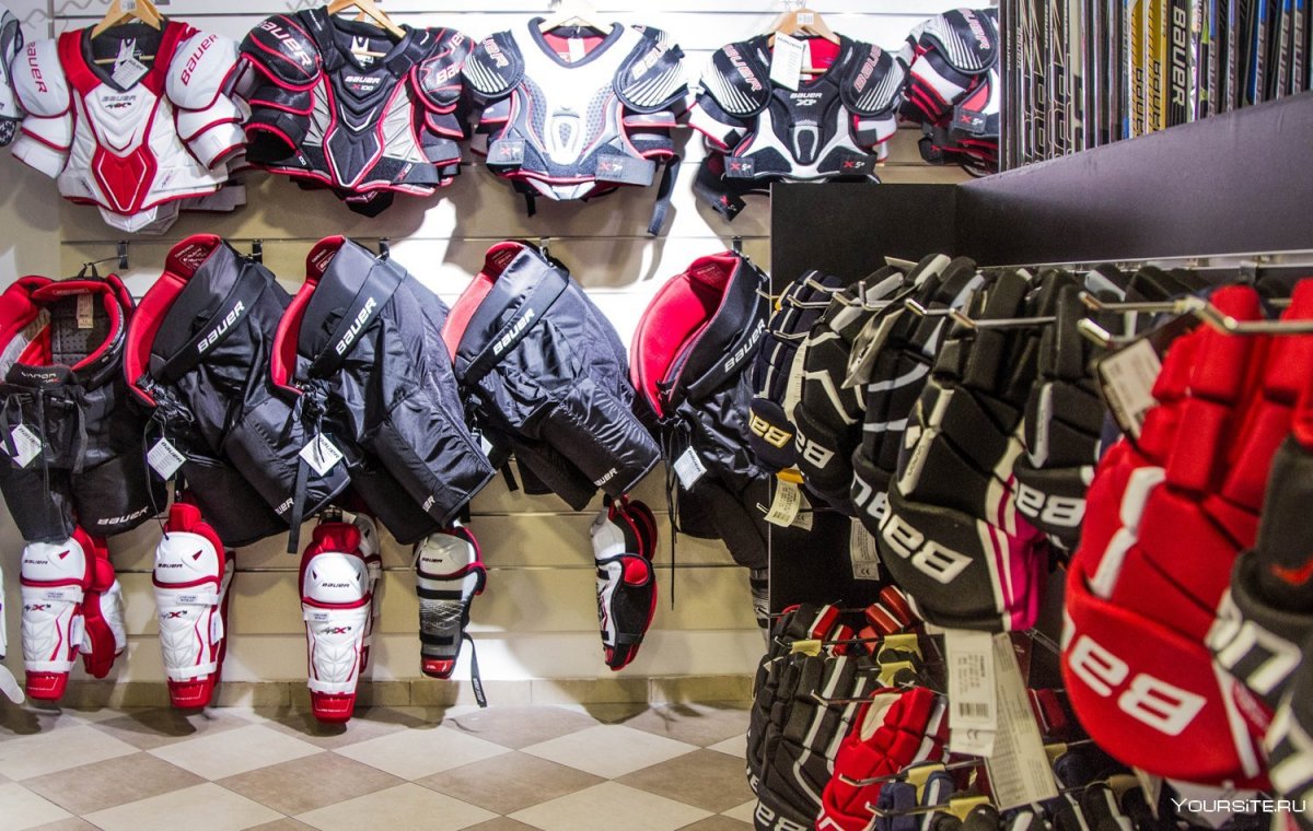 Bauer защитный набор для хоккея