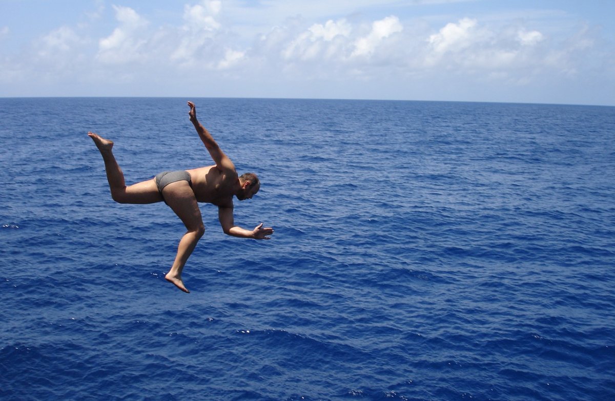 Крис Мирс прыжки в воду