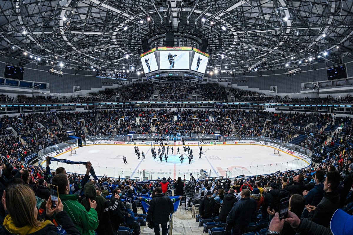 Арена Динамо Минск хоккей