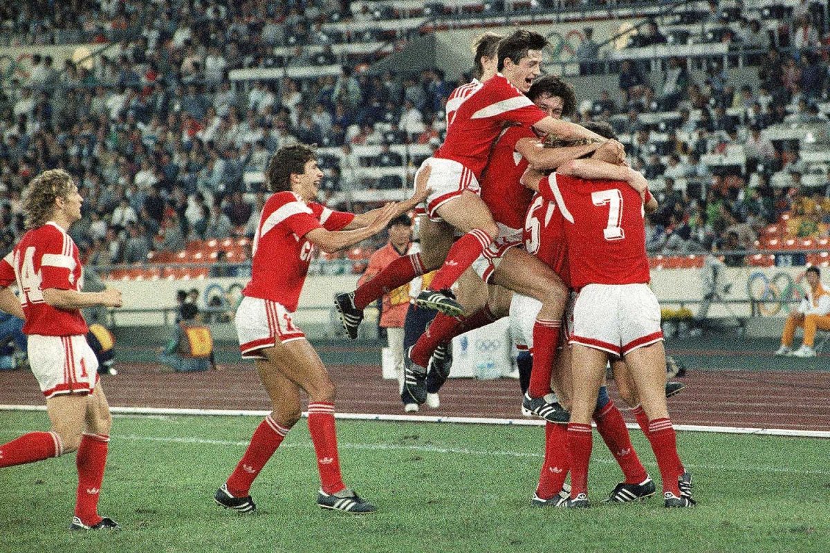 1966 Год Чемпионат мира по футболу команда СССР