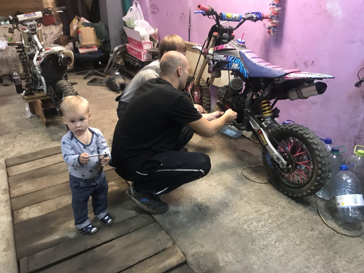 Питбайк Кайо 125 стант