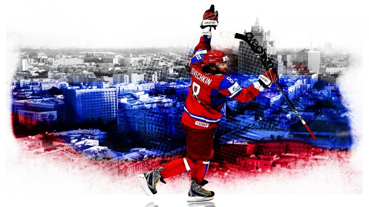 Сборная России по хоккею фон