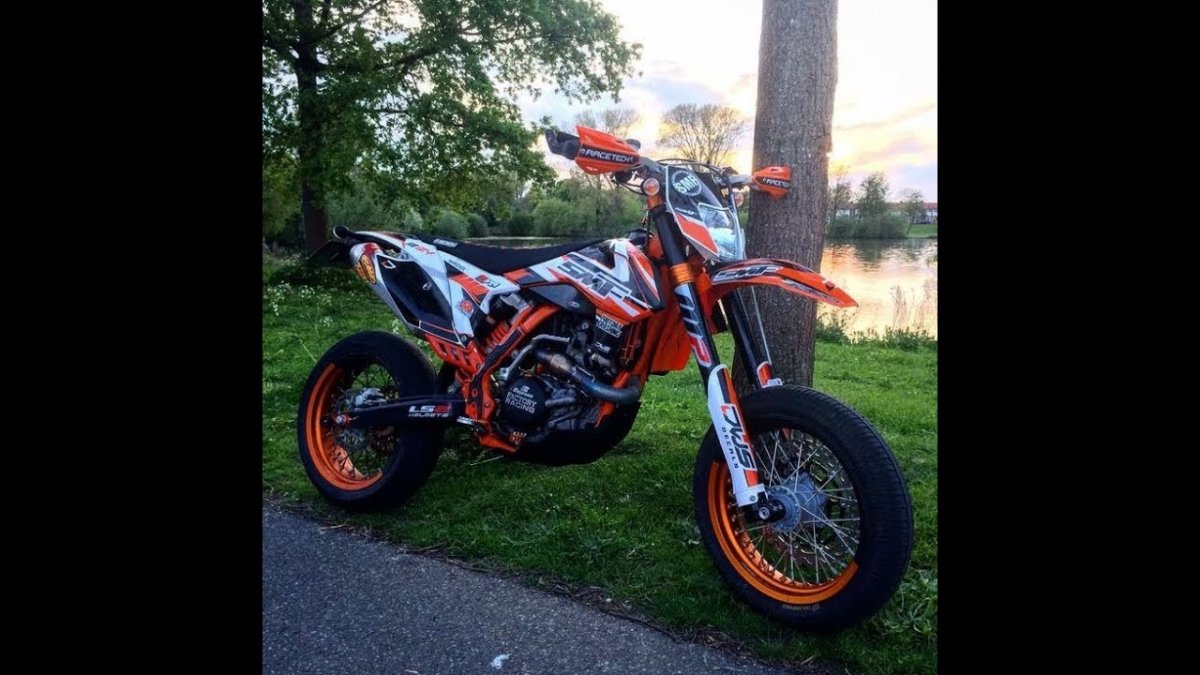 КТМ ехс 250 Supermoto