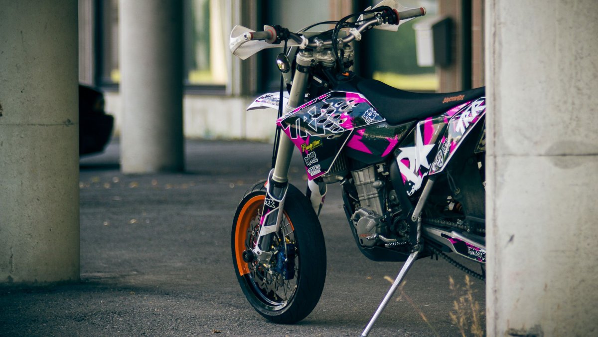 KTM SX 125 под стант