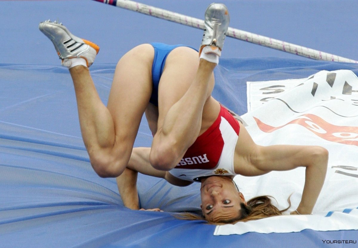 Елена Исинбаева упс