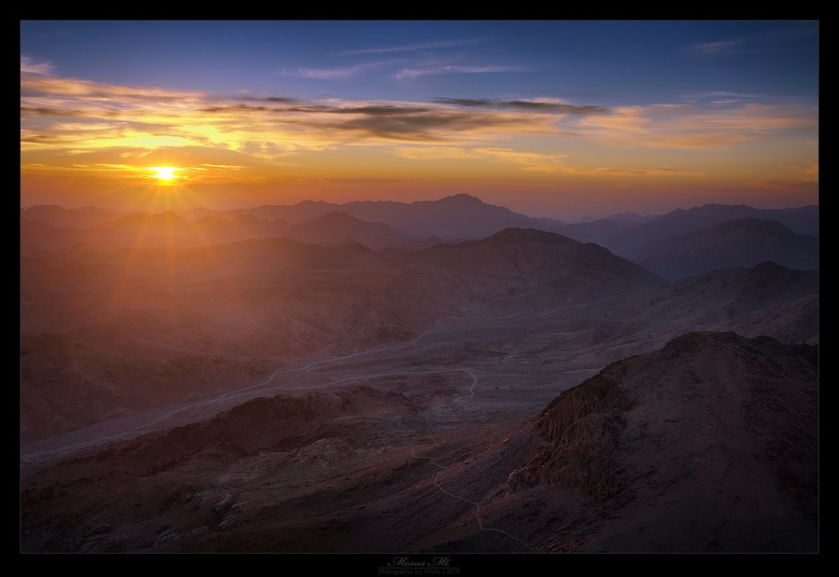 Верхушка горы Синай