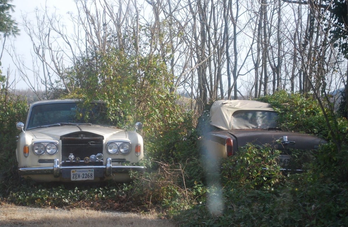 Rolls Royce Centurion заброшенный