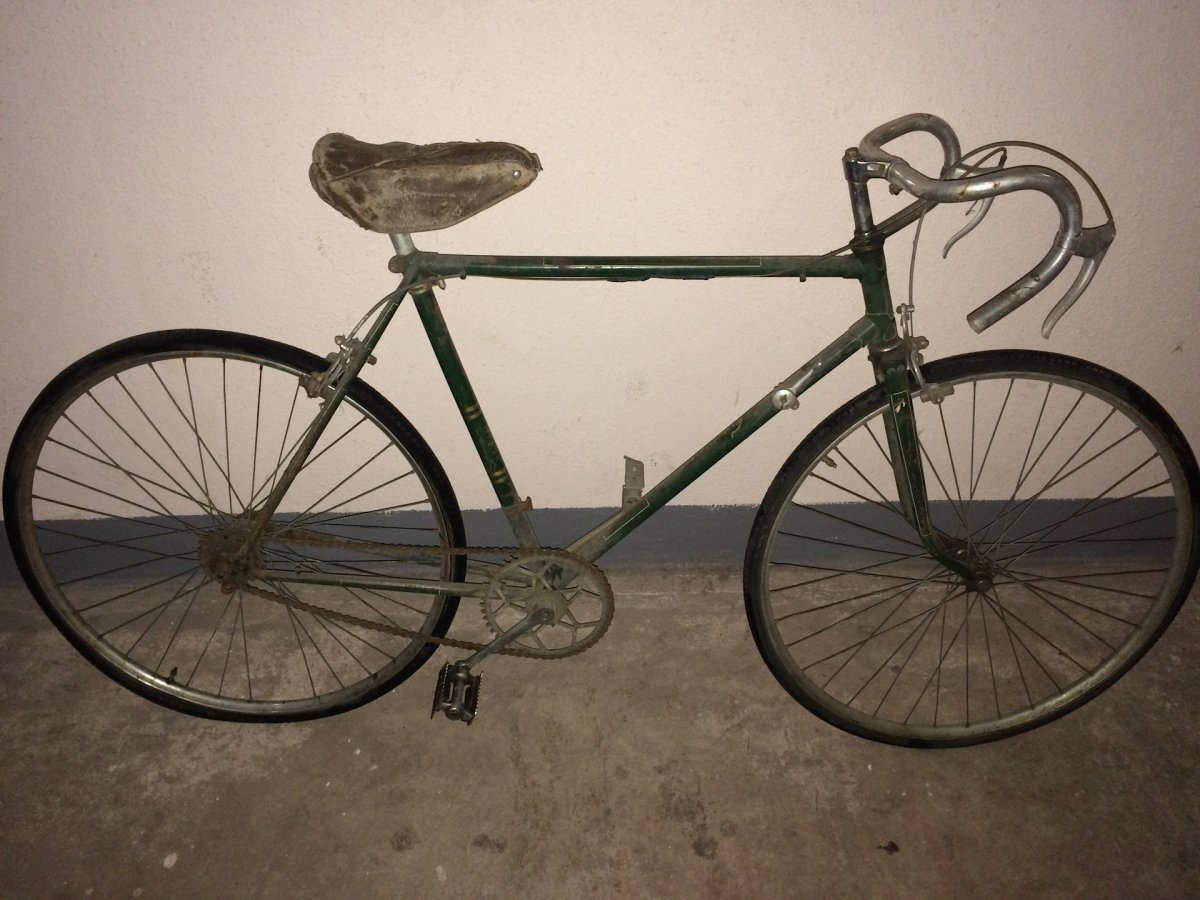 Петля складного советского велосипеда