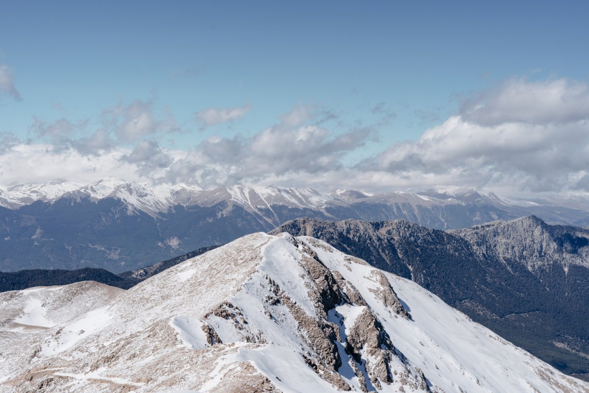Гора Олимп в Греции