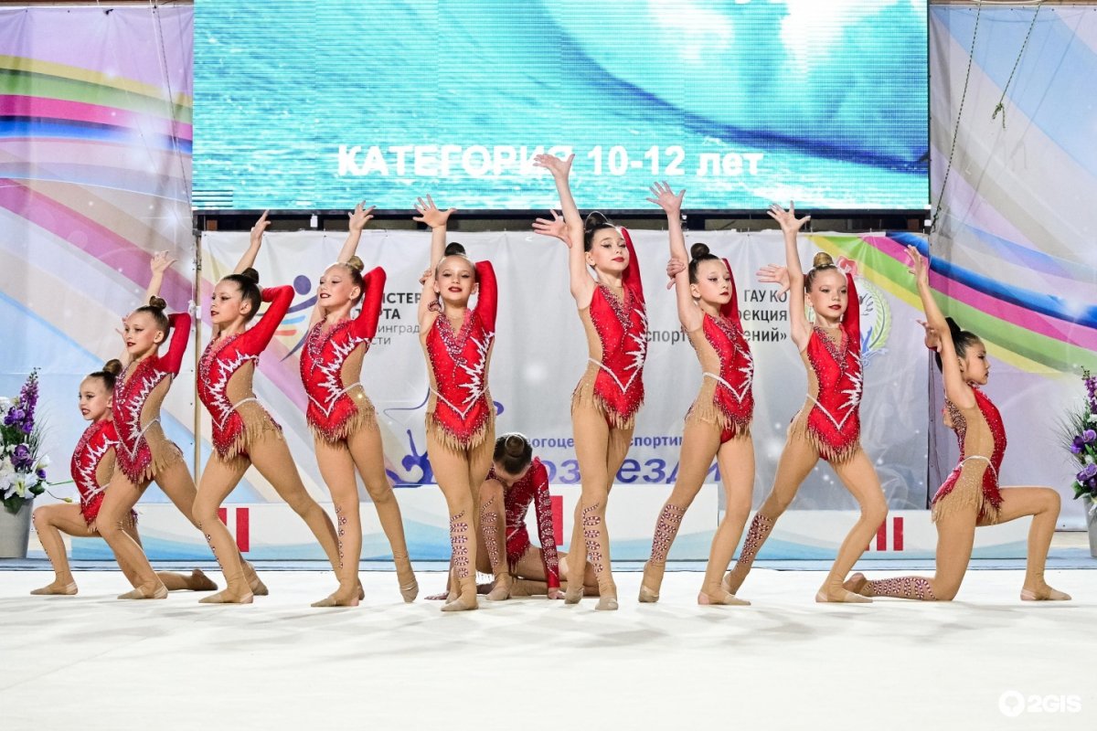 Соревнования по художественной гимнастике в Казани