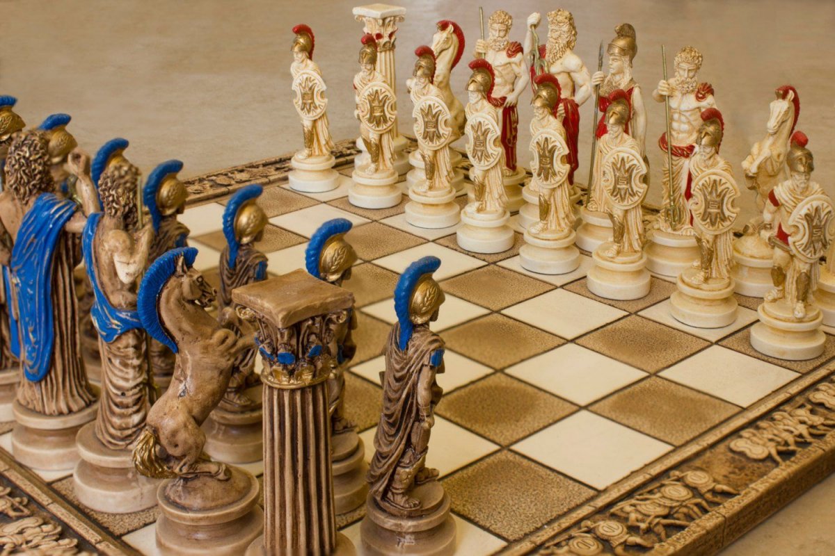 Шахматы боги древней Греции