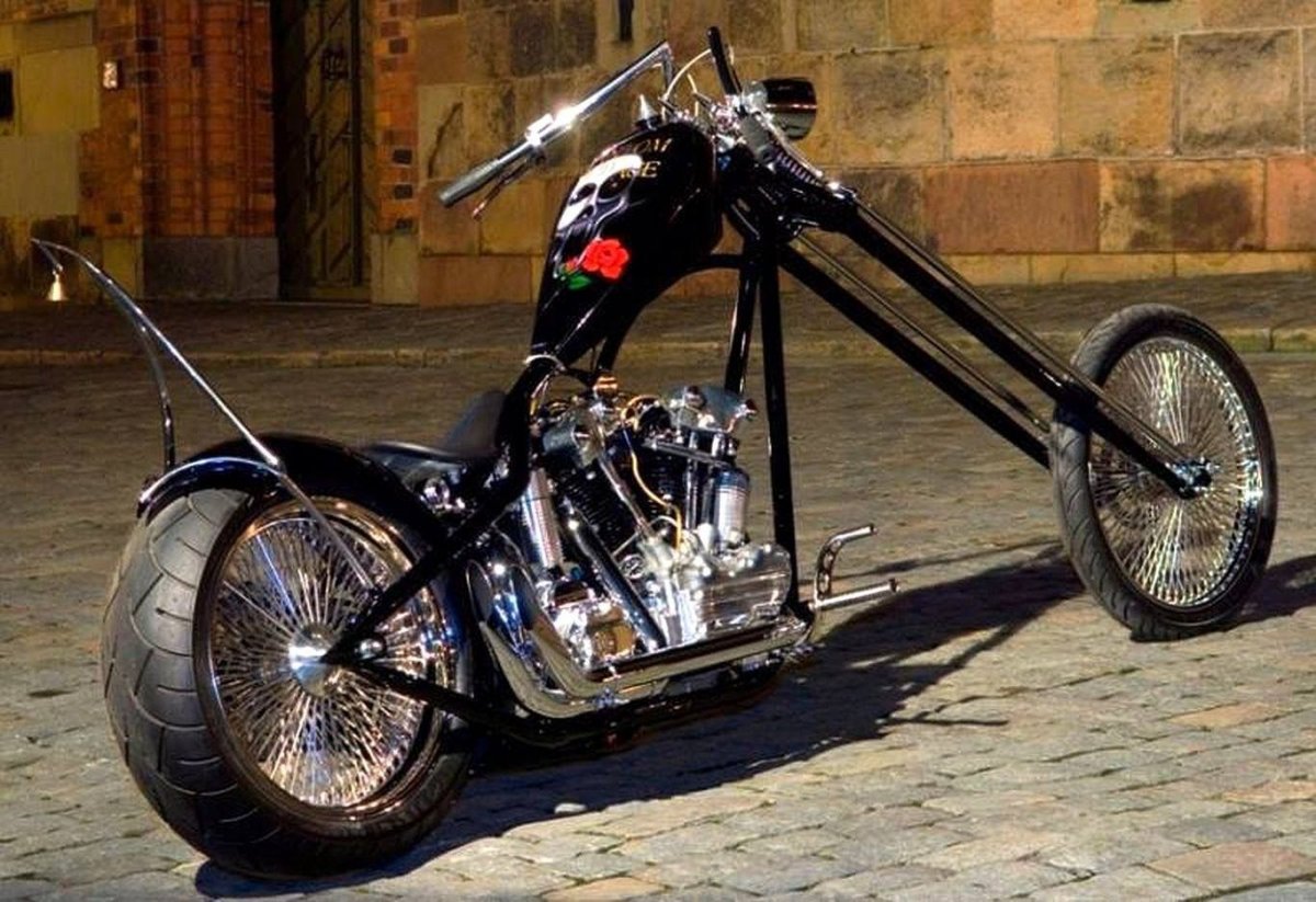 Harley Davidson американский чоппер байк