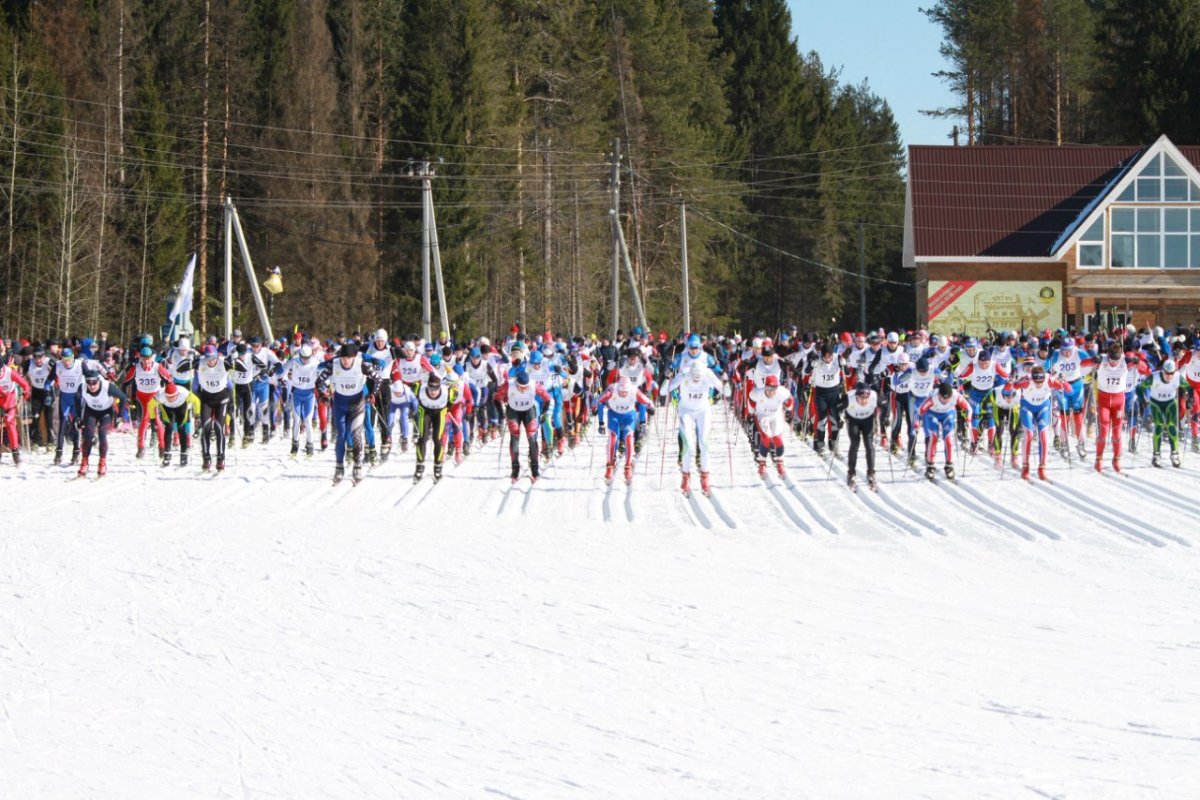 Лыжные гонки в Верхошижемье Кировской области