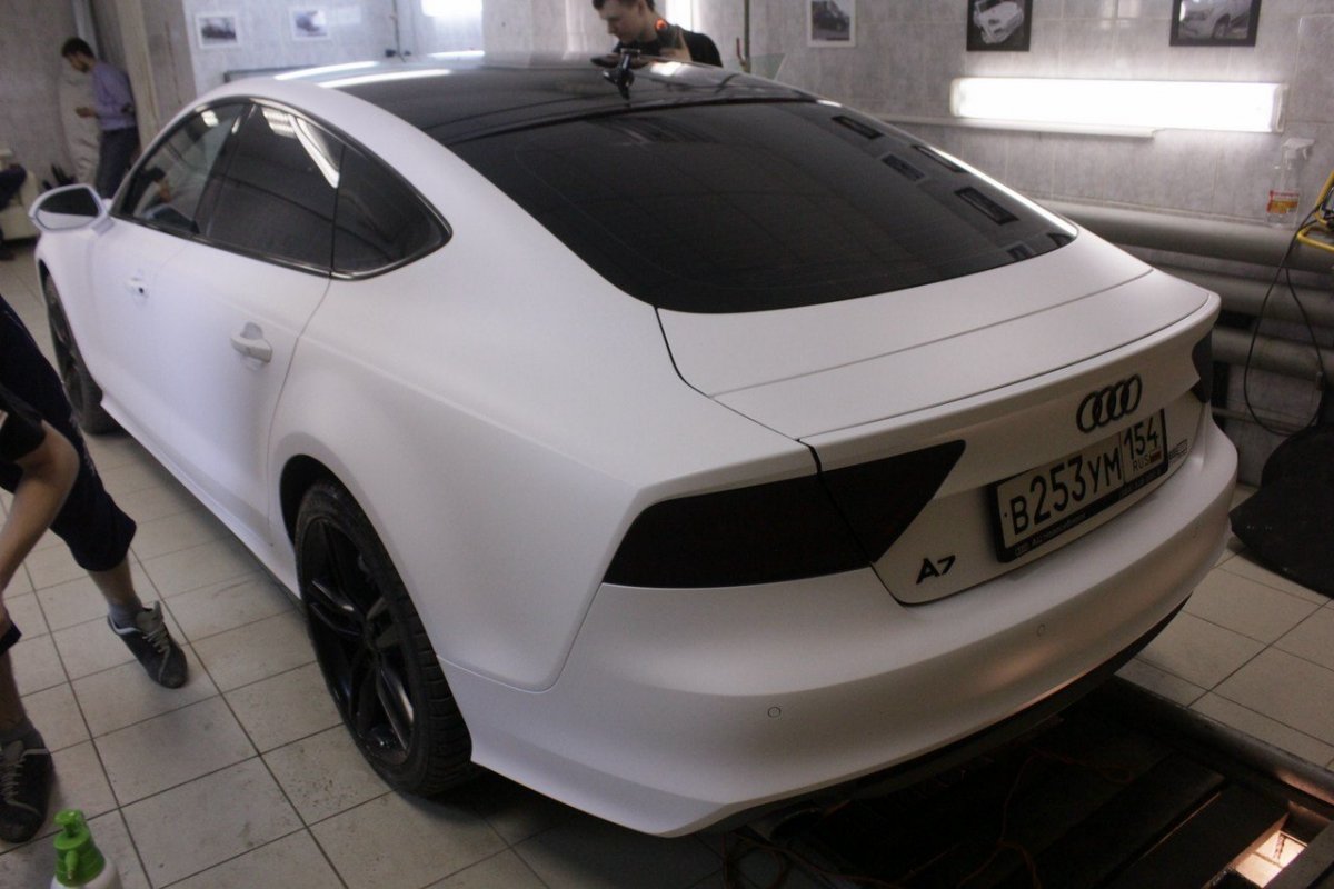 Audi a5 White Matt