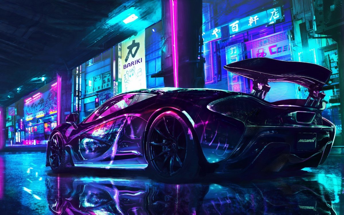 Nissan Cyberpunk киберпанк Skyline
