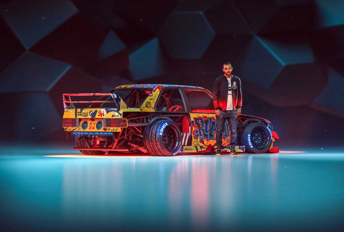 Cyberpunk 2077 летающие машины