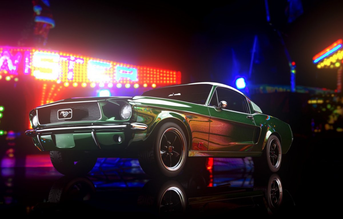 Khyzyl Saleem Ford Mustang