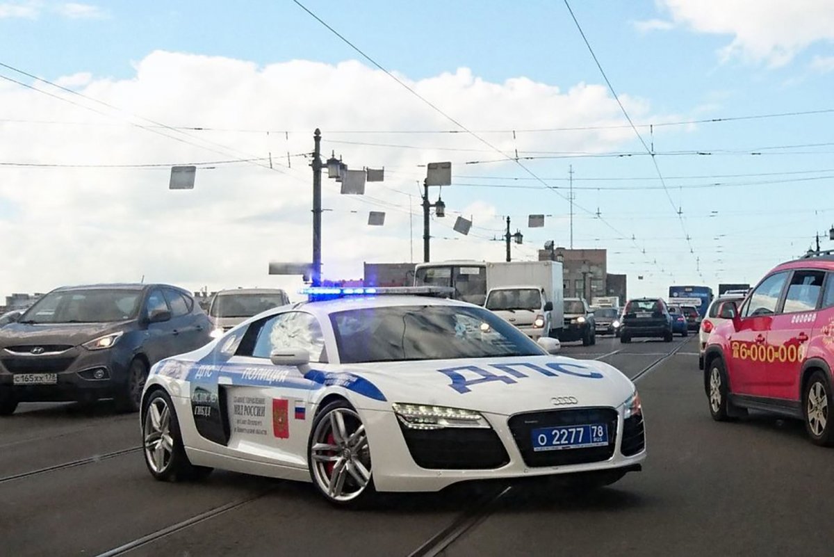 Audi r8 ДПС Санкт-Петербург