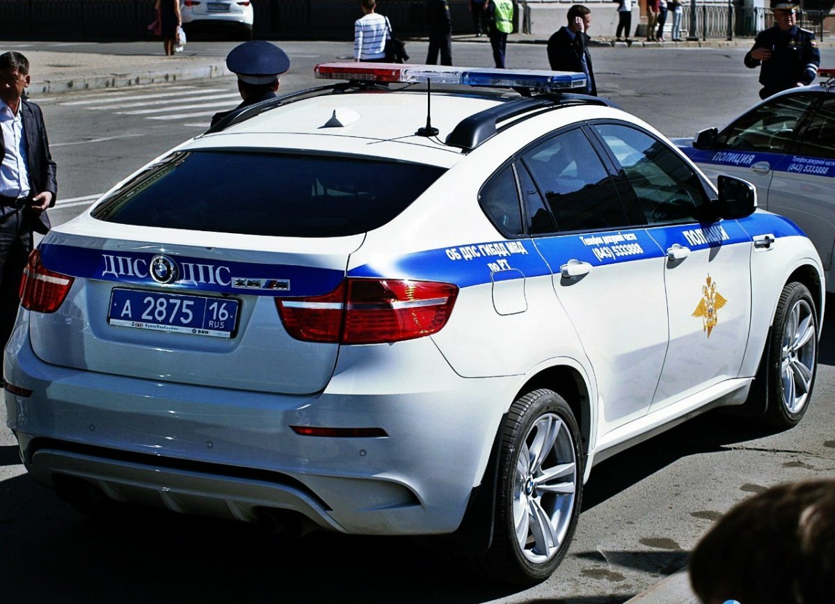 BMW x7 полиция