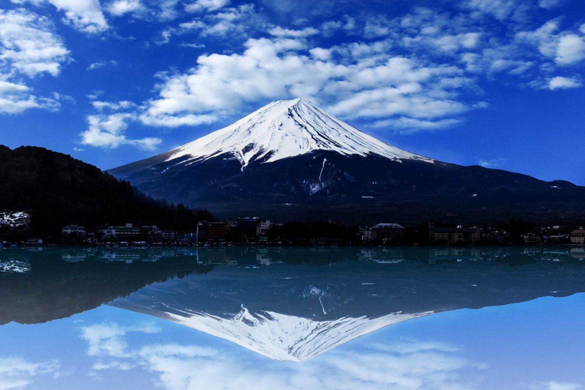 Гора Фудзи святыня Японии