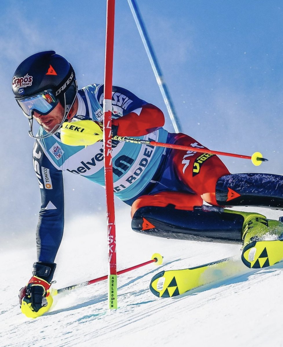 Горнолыжник томба