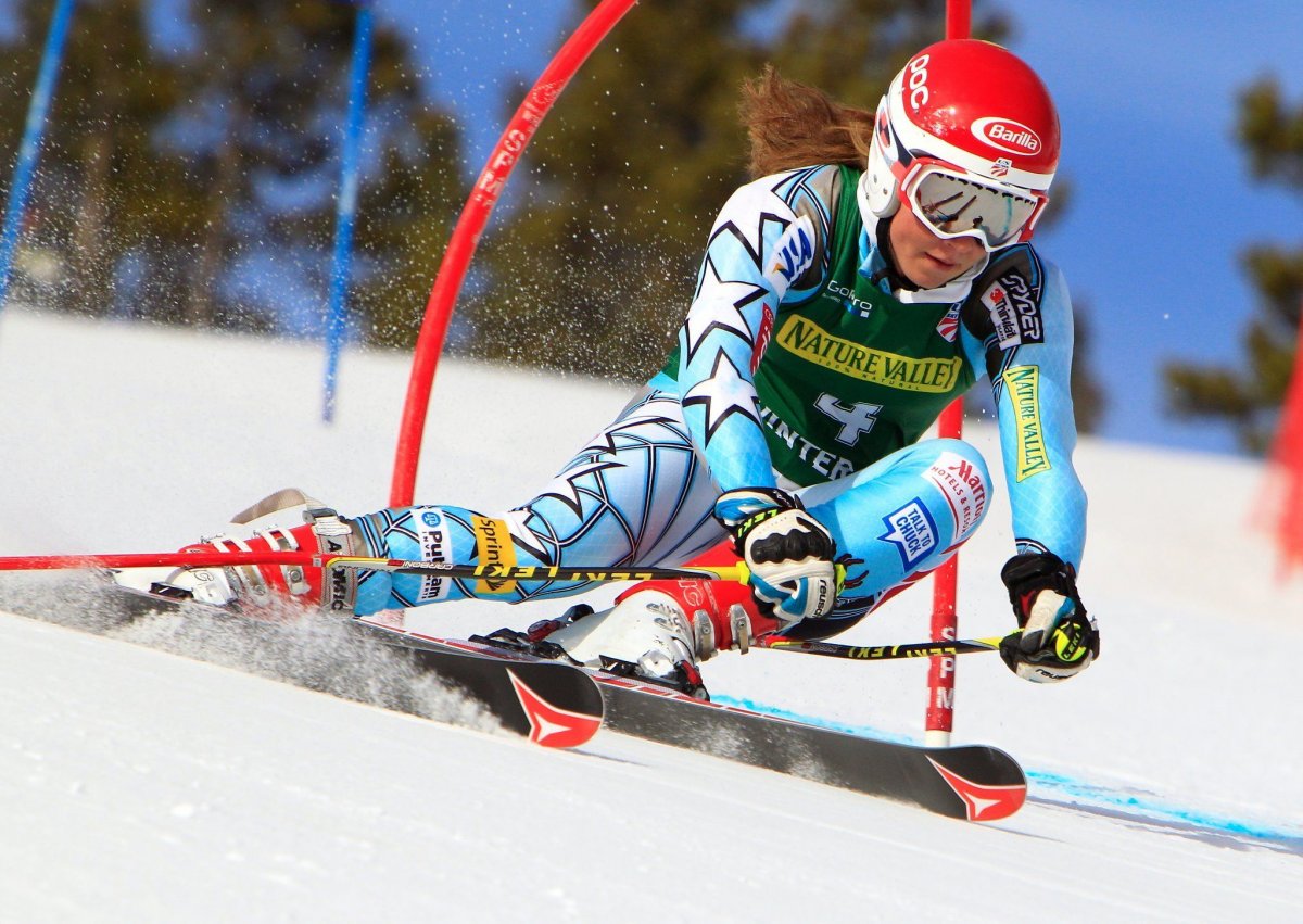 Трон олимпиада зимняя Lindsey Vonn