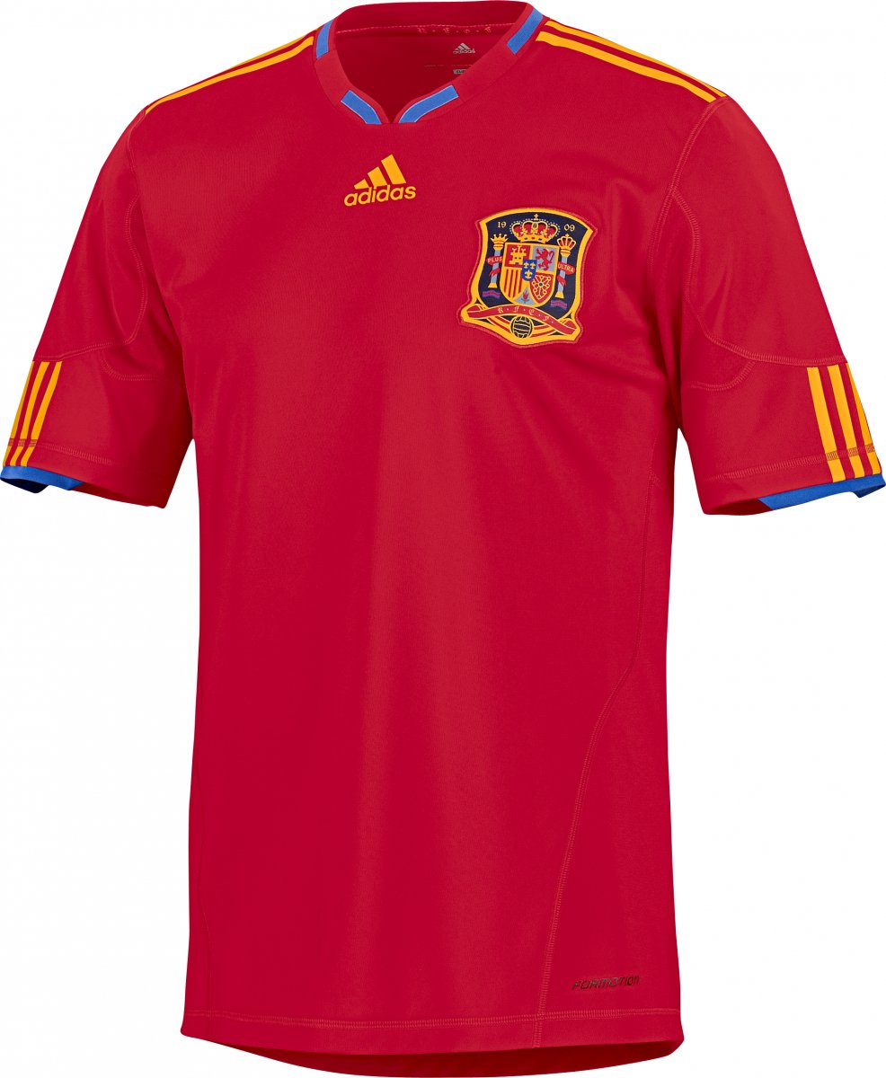 Форма сборной Испании Гостевая 2010