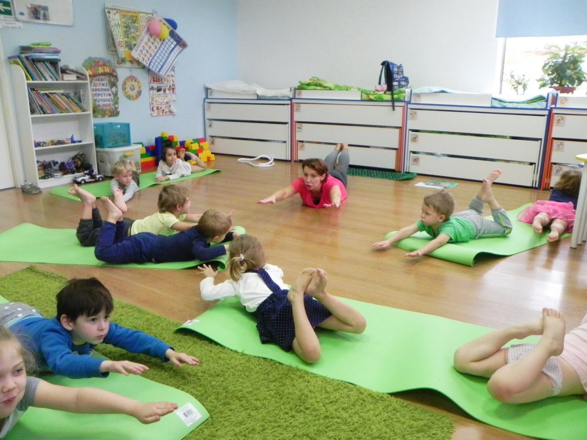 Детская йога в детском саду