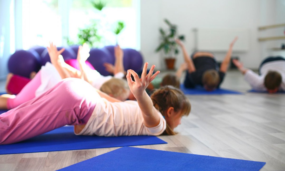 Позы йоги для детей