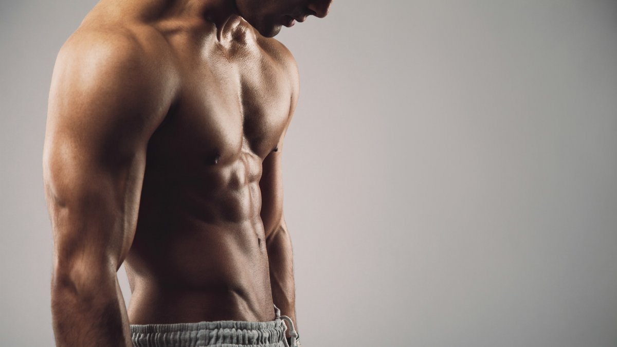 Красивое мужское тело