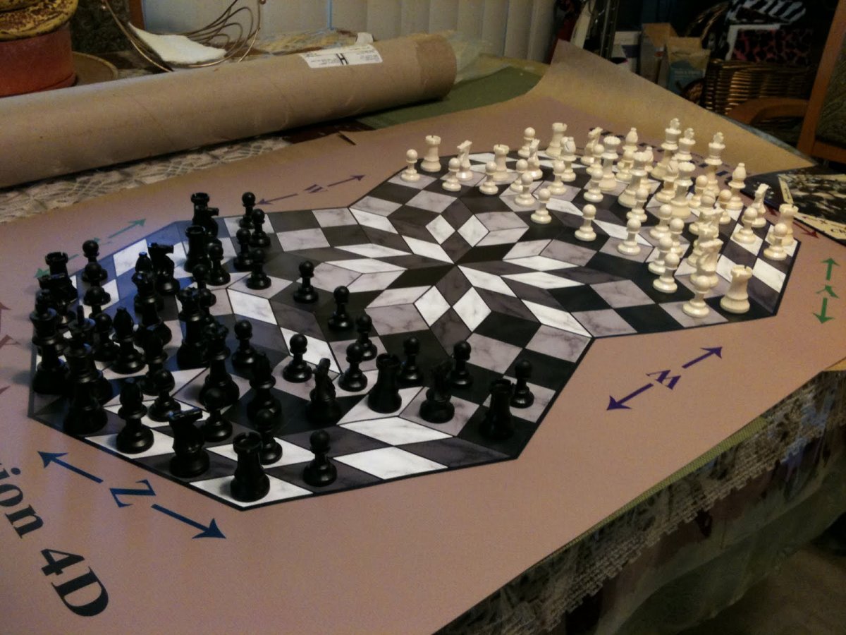 4d шахматы