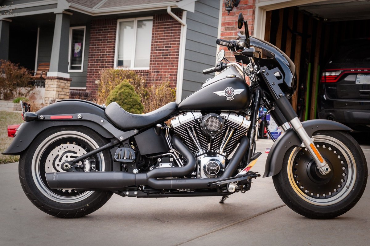 Харлей Softail fat boy 2000г