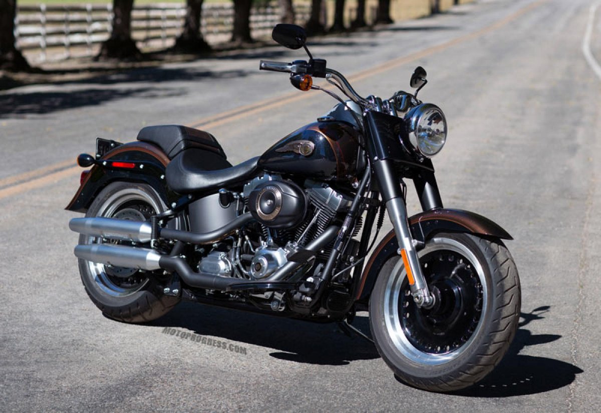 Harley Davidson Softail fat boy