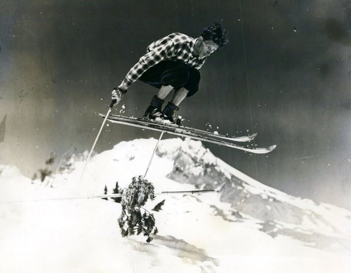 Лыжник четвертый этап 1970