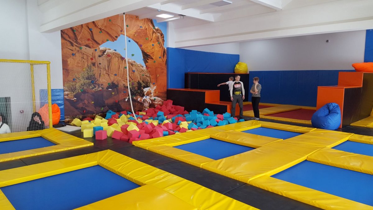 Батутный центр в Набережных Челнах