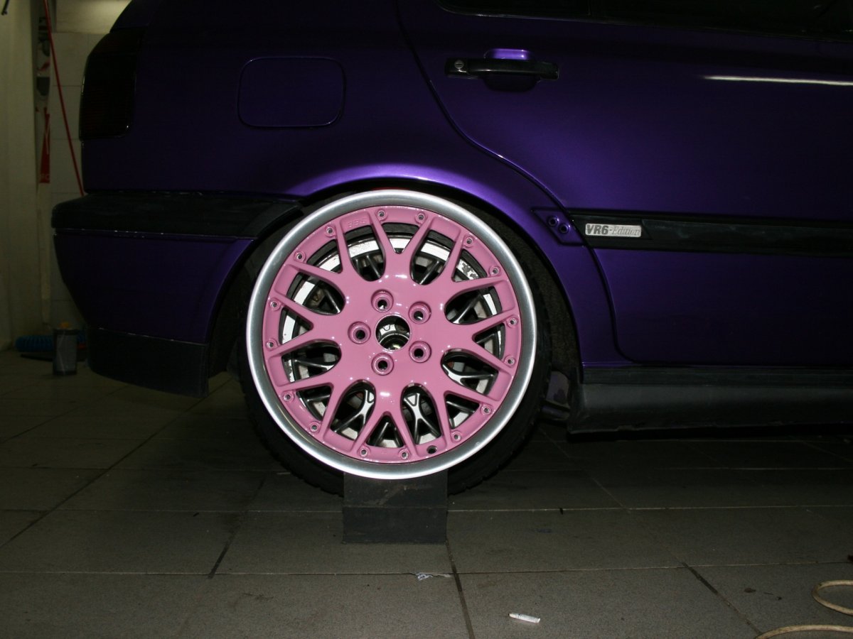 Розовые диски BBS