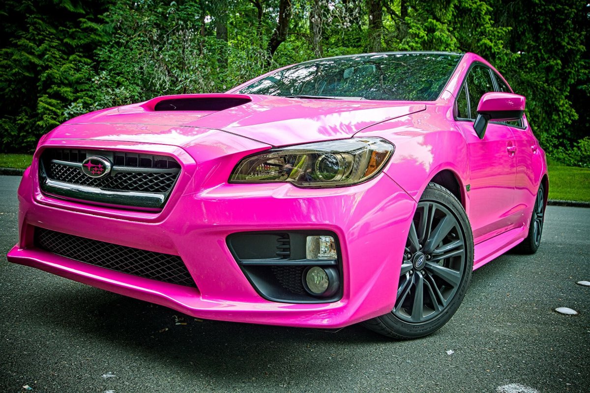 Subaru WRX Pink