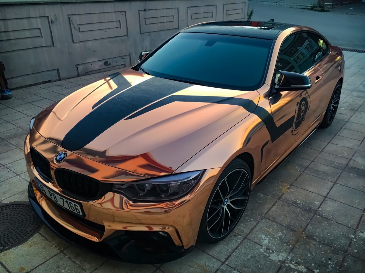 BMW 3 пленка Gold