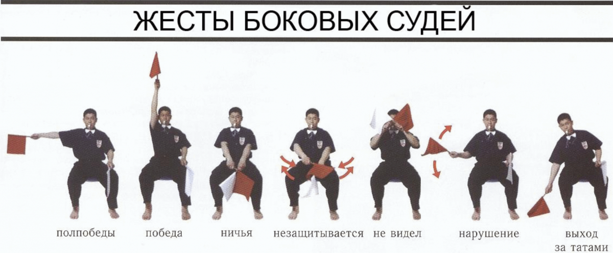 Жесты судьи в футболе Свободный удар